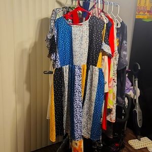 Plus Size Women's Custom Dress Size 3X Vintage Style Never Worn